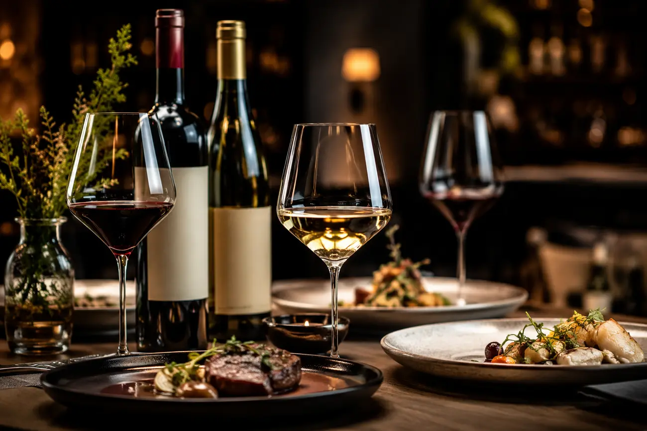 Carta de vinos al 50%